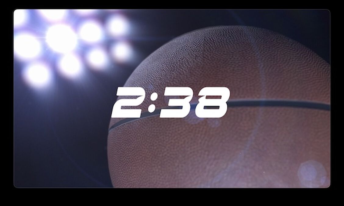 Basketball Sports 5 Minute Countdown image number null